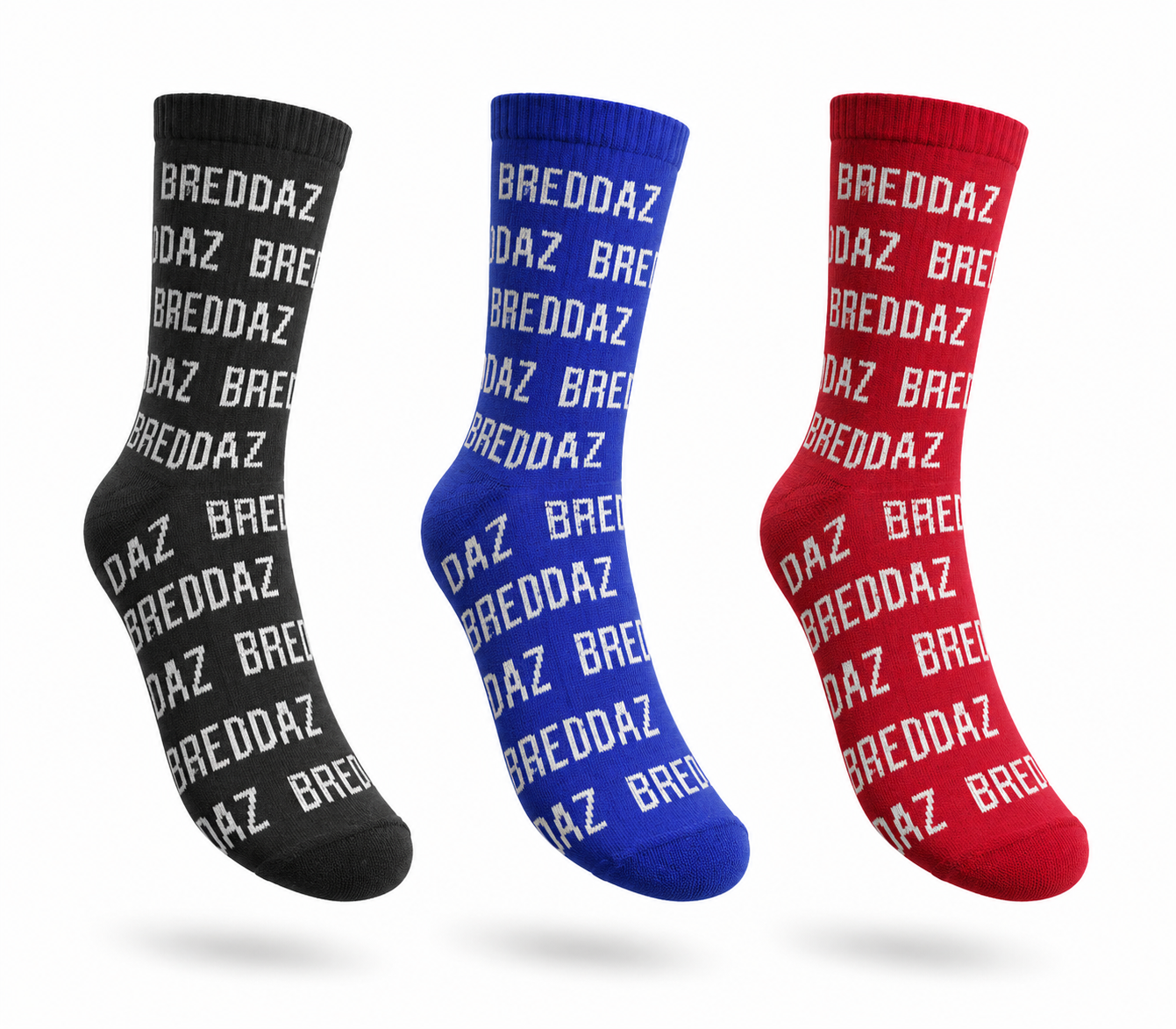 Breddaz High Top Socks